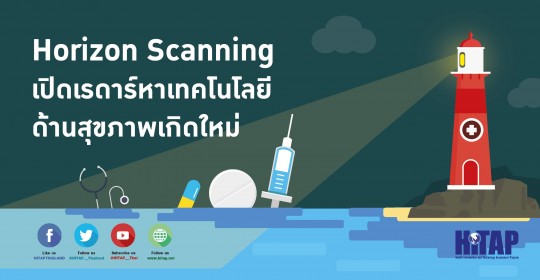 Horizon Scanning เปิดเรดาร์หาเทคโนโลยีด้านสุขภาพเกิดใหม่