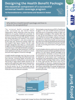 Designing Health Benefit Package, INDIA, Policy Brief