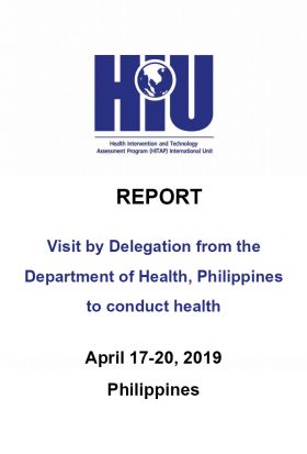 Mission Report:Visit by Delegation from the Department of Health, Philippines to conduct health technology assessment (HTA) studies