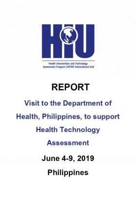 Mission Report: Visit to the Department of Health, Philippines, to support Health