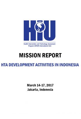 Mission Report: HTA DEVELOPMENT ACTIVITIES IN INDONESIA