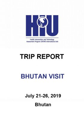 Trip Report for Bhutan Visit, July 21- 26, 2019