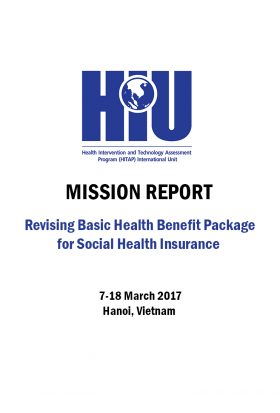 Mission Report: Revising Basic Health Benefit Package for Social Health Insurance in Vietnam